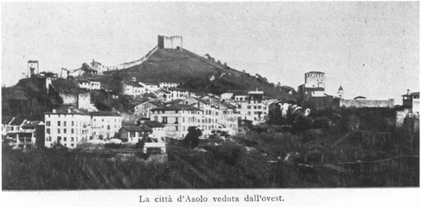 La città d'Asolo veduta dall'ovest